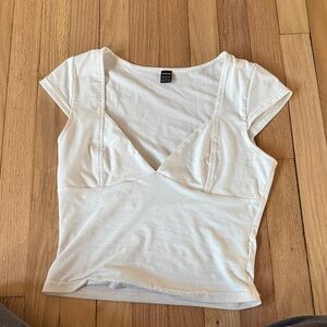 Elegant White Women's Top